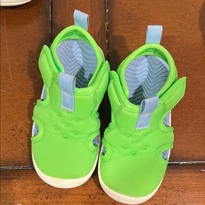 Kids Green and Blue Shoes
